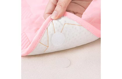 Samolepící suchý zip – kolečka 18 mm, 500 kusů, bílý