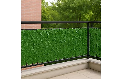 Umělý živý plot 50 x 500 cm – břečťan