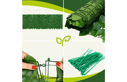 Umělý živý plot 50 x 500 cm – břečťan