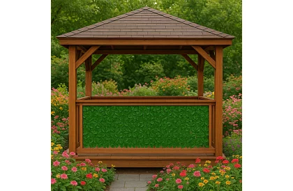 Umělý živý plot 50 x 500 cm – břečťan