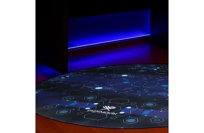 Ochranná herní podložka DUNMOON pod židli – Kulatá