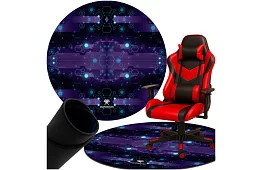 Ochranná herní podložka DUNMOON pod židli – Kulatá