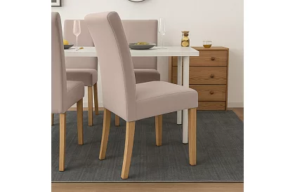 Univerzální potahy na židle – 6 kusů – Béžová