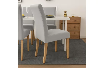 Univerzální potahy na židle – 6 kusů – Šedá