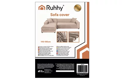 Napínací potah na sedačku 145–185 cm – Béžový samet