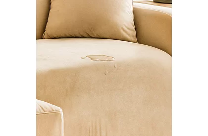 Napínací potah na sedačku 145–185 cm – Béžový samet