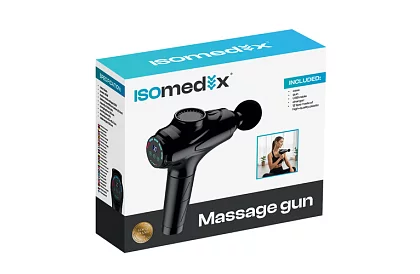 Masážní pistole na uvolnění svalů + 12 nástavců