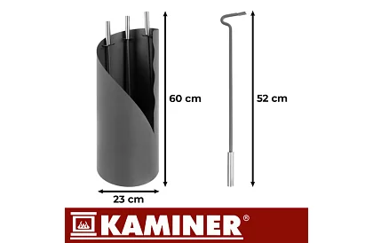 Nářadí ke krbu – designová sada 4 v 1
