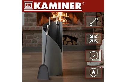 Nářadí ke krbu – designová sada 4 v 1
