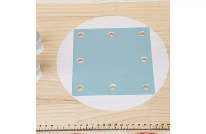 Dětská dílna – stůl s dřevěným nářadím 3 v 1