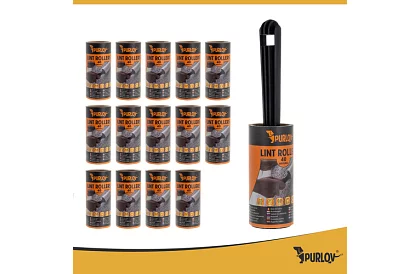 Čistící lepící váleček – 15 rolí