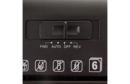 Skartovací stroj 6 listů A4 - 10 litrů