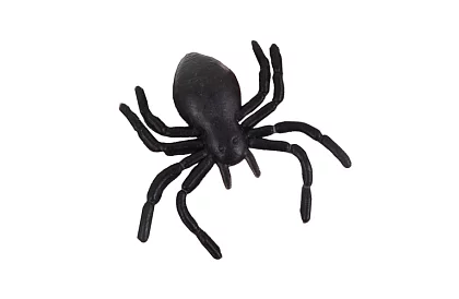 Plastoví pavouci – Halloweenská dekorace, 10 kusů