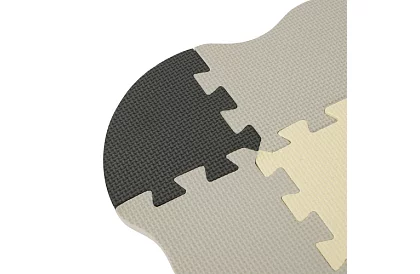 Pěnová puzzle skládací podložka - 106 × 106 cm