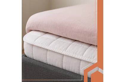 Výhřevná topná podložka pro dva 203 × 152 cm – dvouzónová