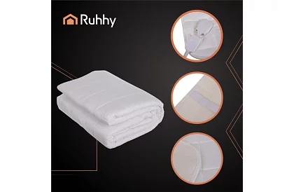 Výhřevná topná podložka pro dva 203 × 152 cm – dvouzónová