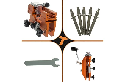 Bruska – ruční ostřič zubů řetězové pily