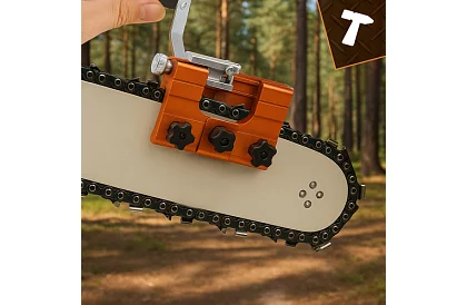 Bruska – ruční ostřič zubů řetězové pily