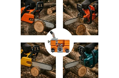 Bruska – ruční ostřič zubů řetězové pily