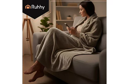 Výhřevná topná deka 180 × 130 cm - béžová, 10 režimů + dálkové ovládání