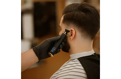 Zastřihovač vlasů a vousů – 3 rychlosti + 6 nástavců