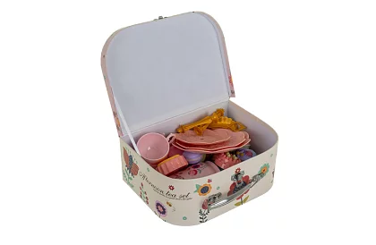 Dětská čajová souprava v kufru