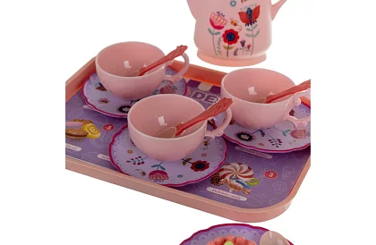 Dětská čajová souprava v kufru