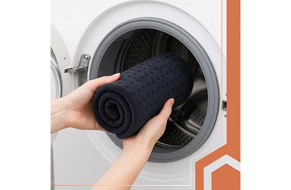 Výhřevný topný polštář 60 × 38 cm – ohřívač zad a krku