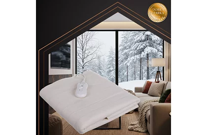 Výhřevná topná podložka 150 × 80 cm – 3 režimy vyhřívání