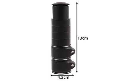 Představec na zvýšení řídítek jízdního kola