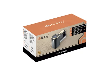 Akumulátorový odžmolkovač na textil s LCD displeyem