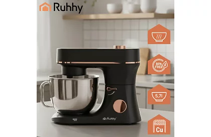 Kuchyňský robot s vyhřívanou mísou 5,7 l – 2300 W +  příslušenství