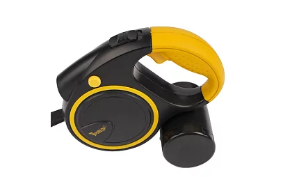 Flexi vodítko pro psy s LED svítilnou - 5 m - 10 - 25 kg