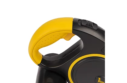 Flexi vodítko pro psy s LED svítilnou - 5 m - 10 - 25 kg