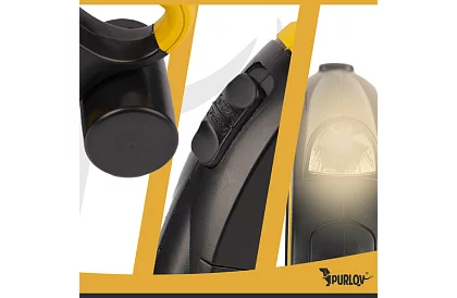 Flexi vodítko pro psy s LED svítilnou - 5 m - 10 - 25 kg