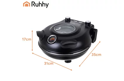 Domácí pec na pizzu s kamenem – 1200 W