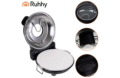 Domácí pec na pizzu s kamenem – 1200 W