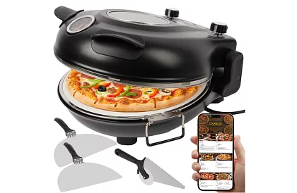 Domácí pec na pizzu s kamenem – 1200 W