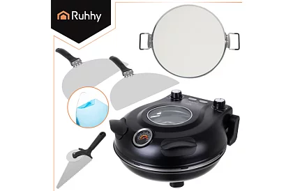 Domácí pec na pizzu s kamenem – 1200 W