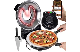 Domácí pec na pizzu s kamenem – 1200 W