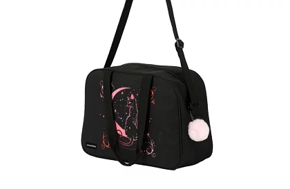 Taška přes rameno 40 x 28 x 12 cm + klíčenka