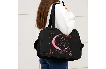 Taška přes rameno 40 x 28 x 12 cm + klíčenka