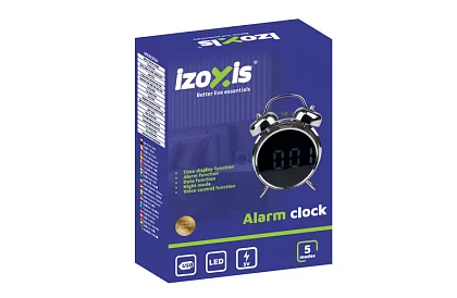 LCD budík v retro designu