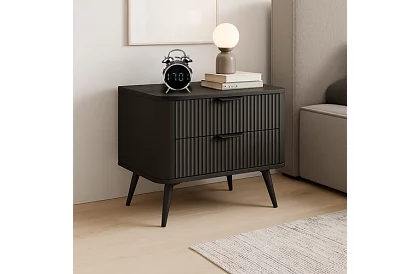 LCD budík v retro designu