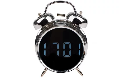 LCD budík v retro designu