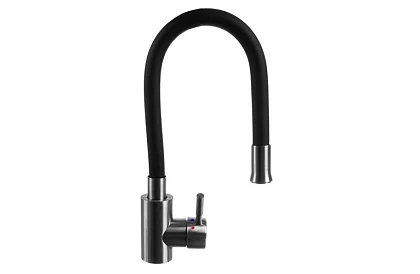 Dřezová baterie 360° s flexibilním výtokem a perlátorem