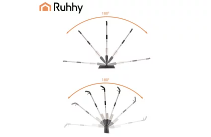 Mop z mikrovlákna s rozprašovačem 41 cm, nádrž 600 ml + 2 utěrky