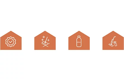 Mop z mikrovlákna s rozprašovačem 41 cm, nádrž 600 ml + 2 utěrky