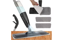 Mop z mikrovlákna s rozprašovačem 41 cm, nádrž 600 ml + 2 utěrky