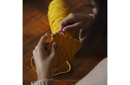 Háčkovací sada v pouzdře pro začátečníky i pokročilé – 69 dílů